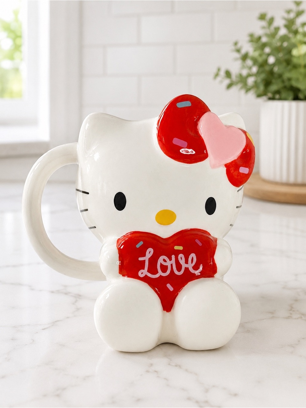Hello Kitty Valentine’s Day 3D Ceramic Collectable Mug